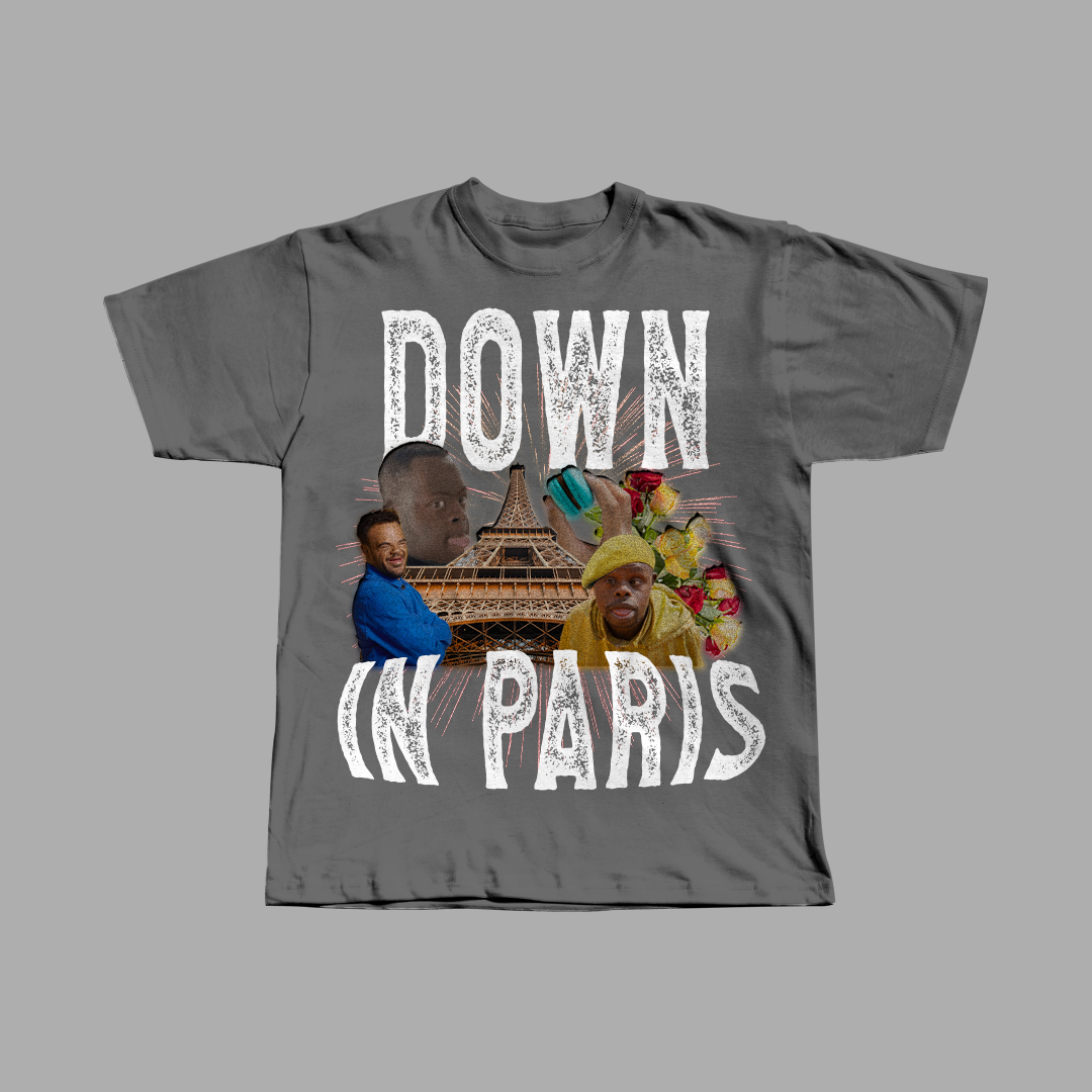 Down In Paris Heavyweight Tee