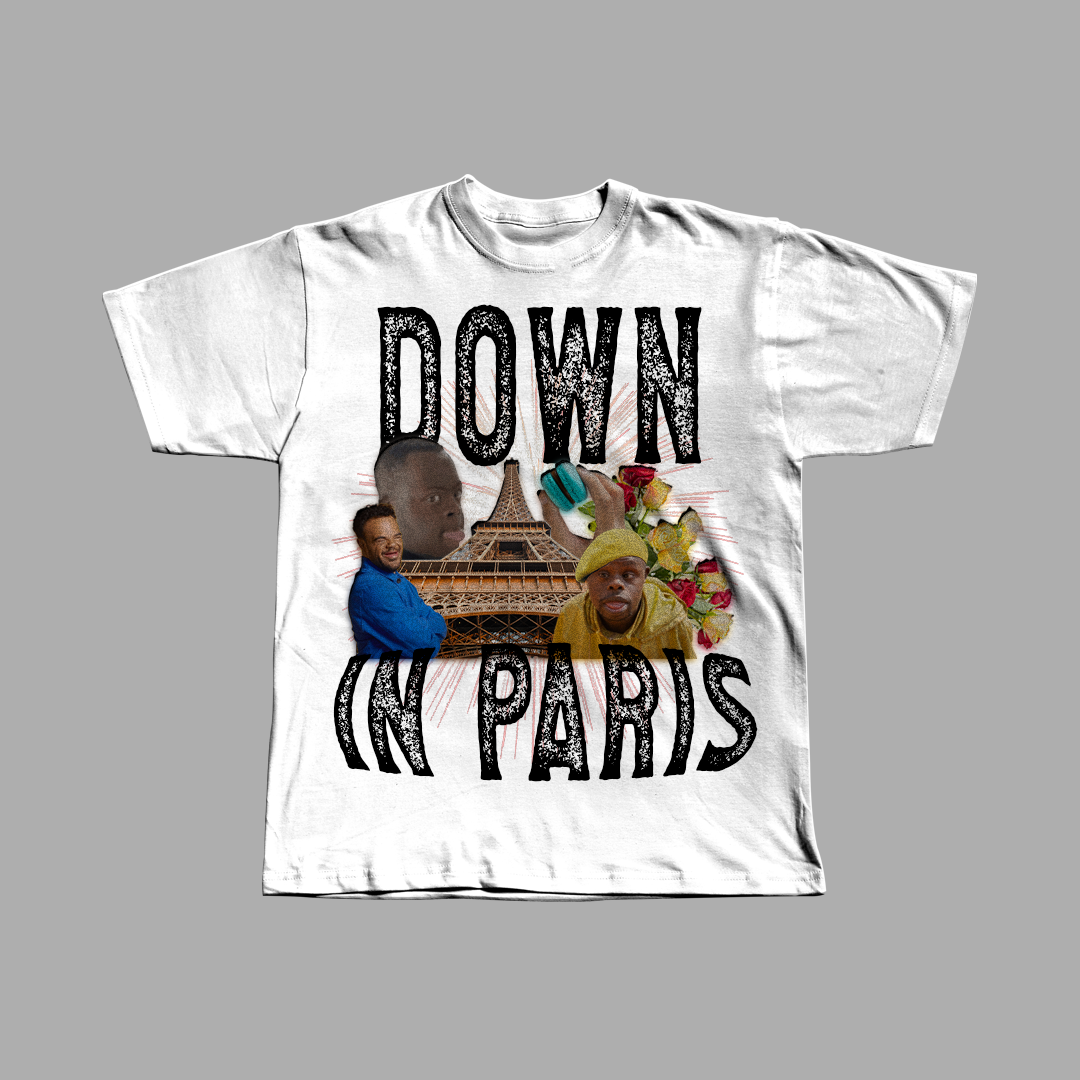 Down In Paris Heavyweight Tee