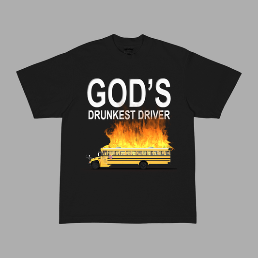 Drunkest Driver Heavyweight Tee