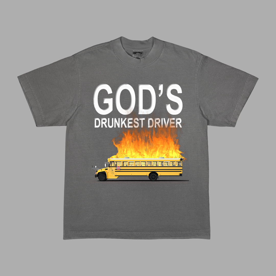 Drunkest Driver Heavyweight Tee