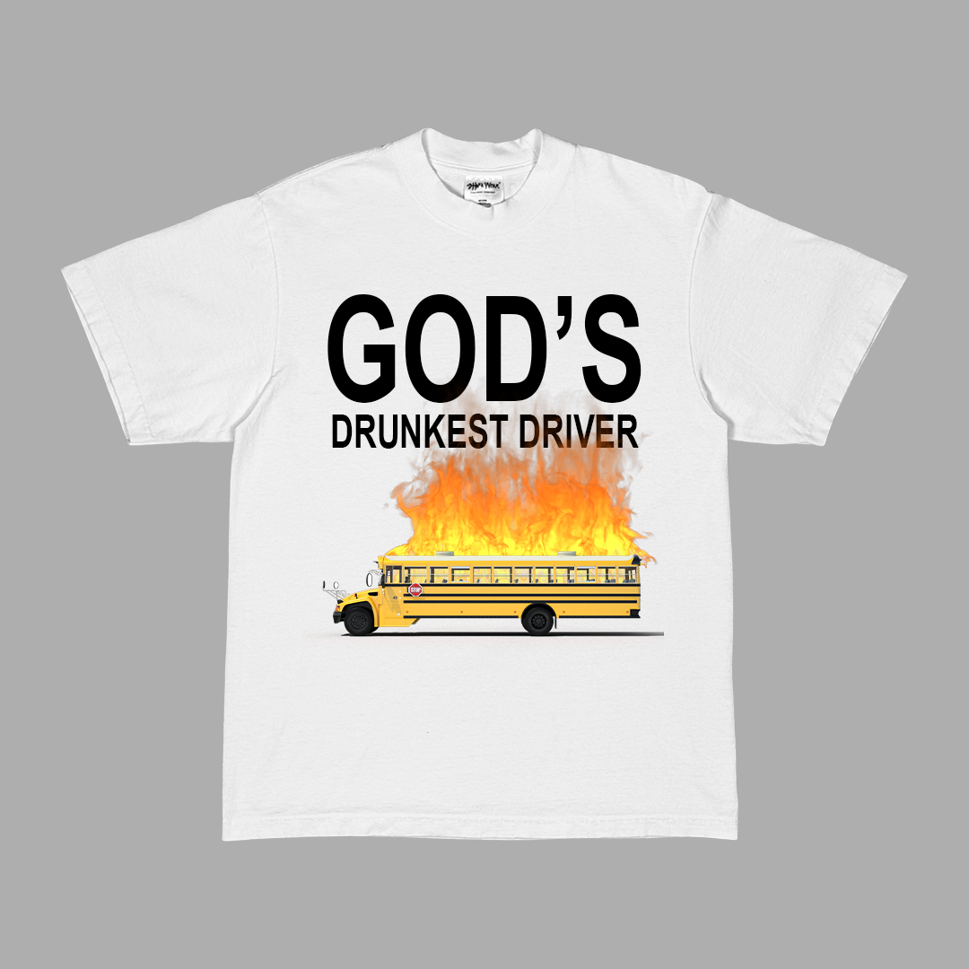 Drunkest Driver Heavyweight Tee
