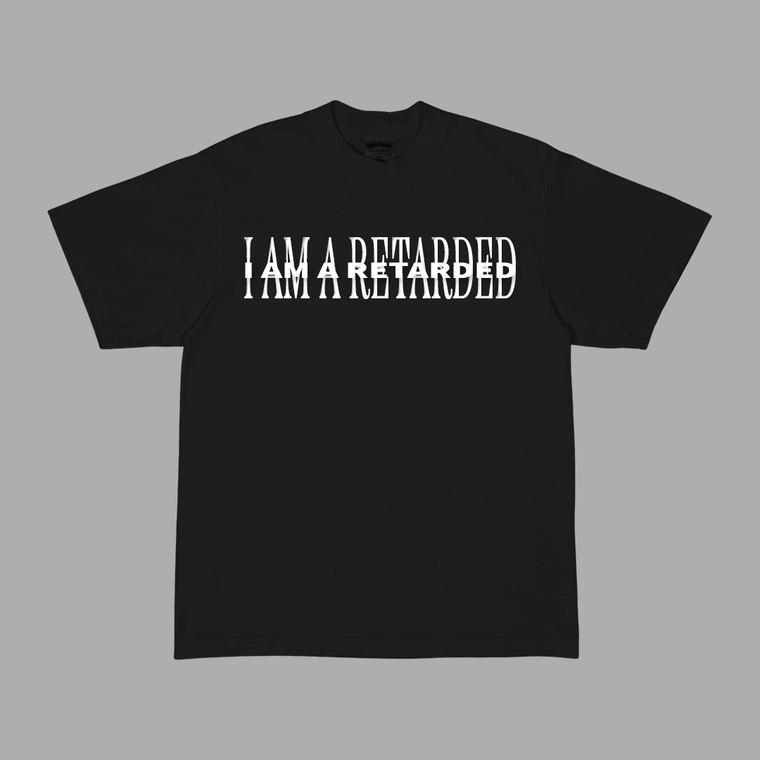 I Am A Retarded Heavyweight Tee