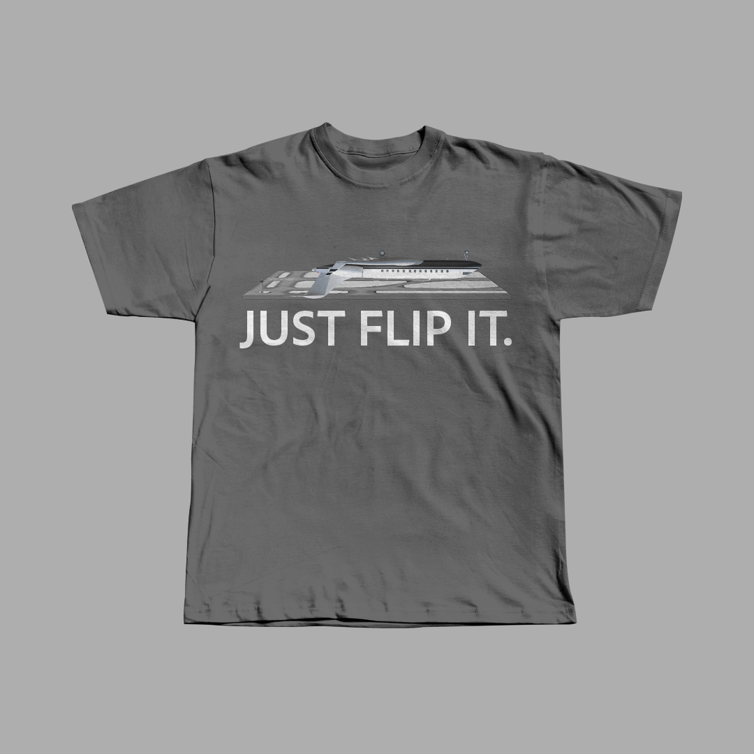 Just Flip It Heavyweight Tee