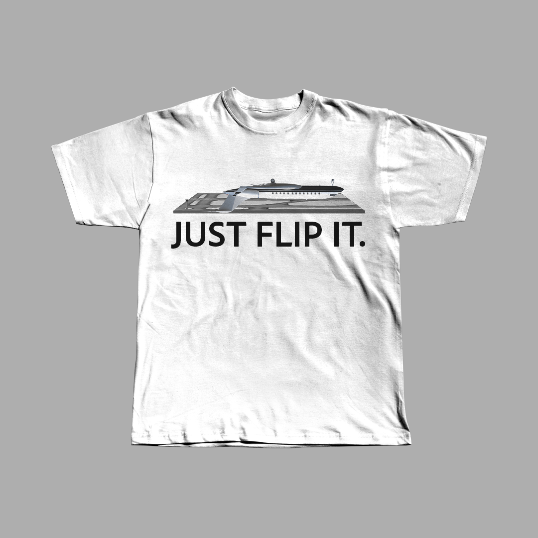 Just Flip It Heavyweight Tee